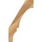 Ekena Millwork 6"W x 18"D x 30"H Balboa Rough Sawn Knee Brace, Western Red Cedar BRC06X18X30BOA00RWR - alternate 3